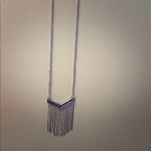 Long Paprazzi Necklace with matching earrings